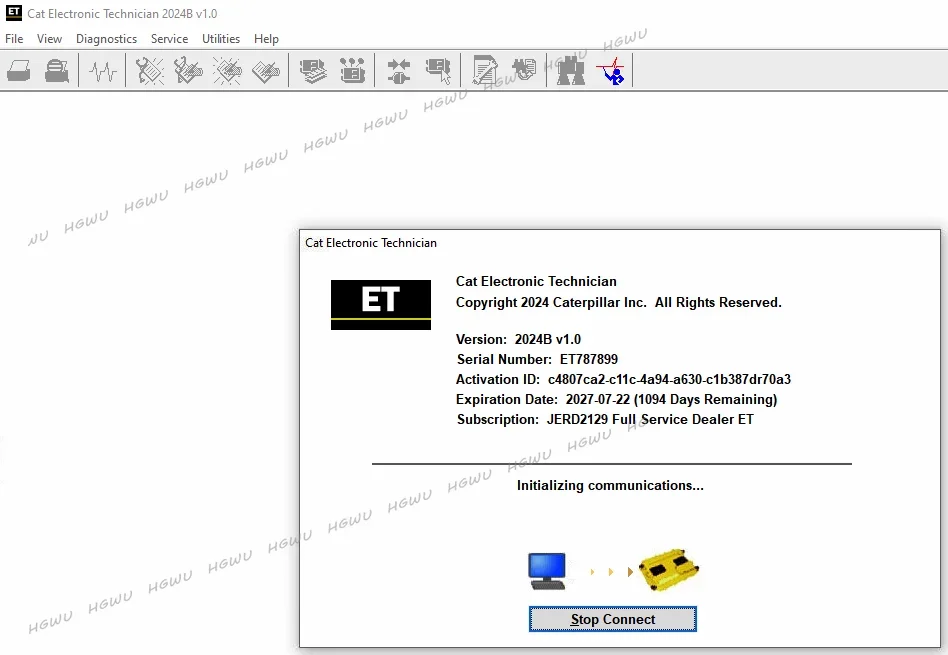 For Cat ET 2024B CAT ET  2019B+Keygen Electronic Technician Diagnostic Software