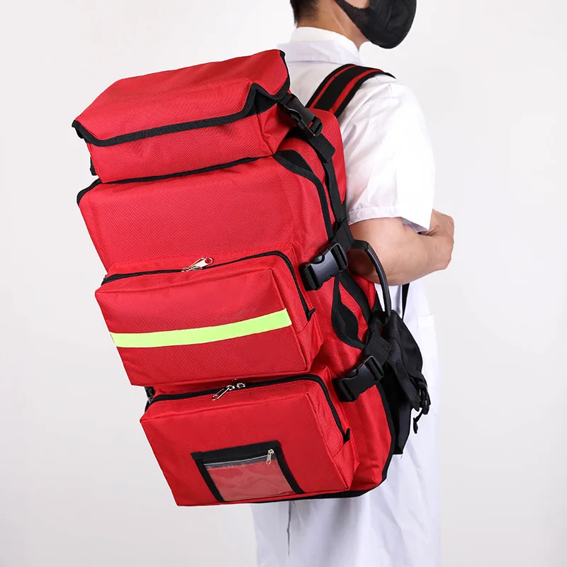 

Large capacity emergency backpack Earthquake relief waterproof emergency rescue backpack