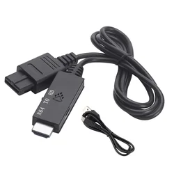 N64 to HDMI 호환 어댑터 변환기 링크 케이블, 닌텐도 게임큐브 슈퍼 N64 SNES NGC SFC to 게임 콘솔 변환기