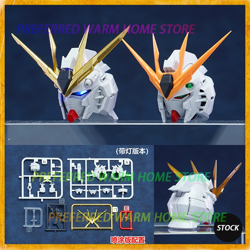 En stock, créations des agriculteurs, modèle Zhaocai Moo 1/100 MG NU Ver.Ka RX-93, kit de montage de tête GK, style de modélisation, modèle de robot, jouet