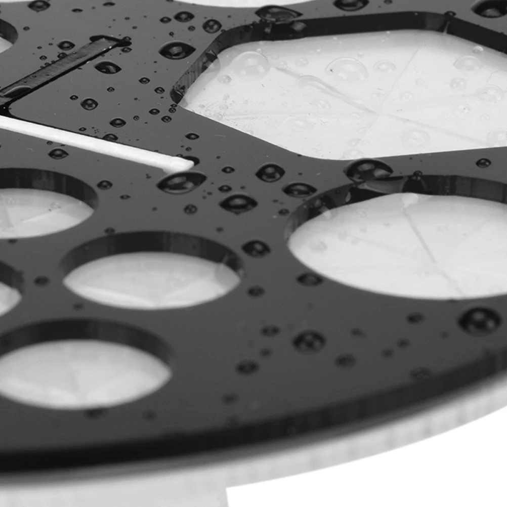 

1Pcs White Makeup Brush Drying Rack 14 Holes Holder Stand Multifunction Makeup Brush Organizer Display for Desktop Storage