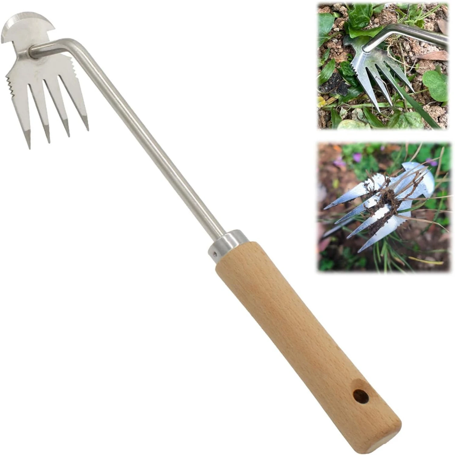 Upgrade your outdoor gardening arsenal with this efficient, high-quality, and durable hand weeder. Perfect for effortless weedin