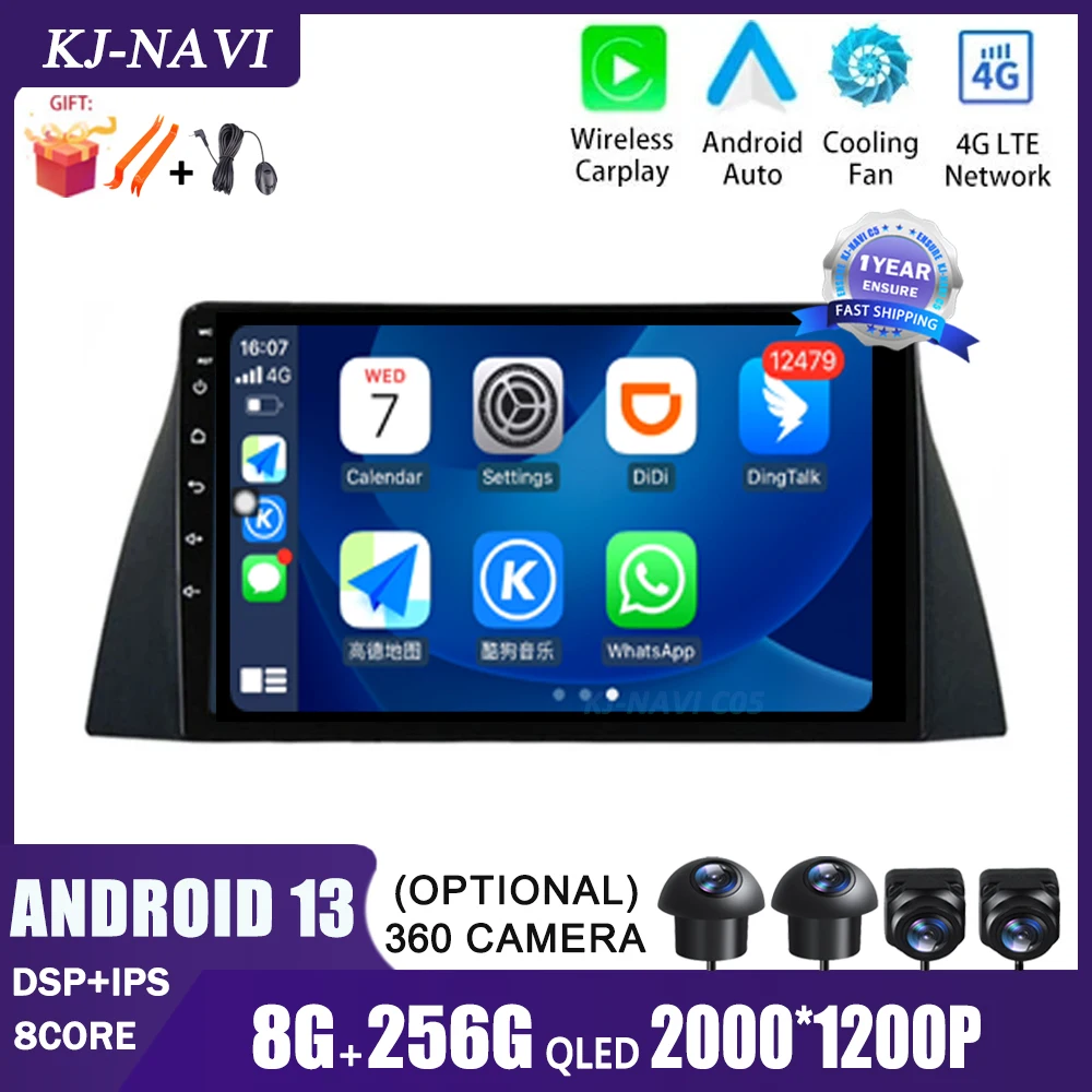 

Android 13 For Chery Tiggo T11 1 2005 - 2013 Car Radio Multimedia Video Player Navigation GPS Bluetooth No DVD