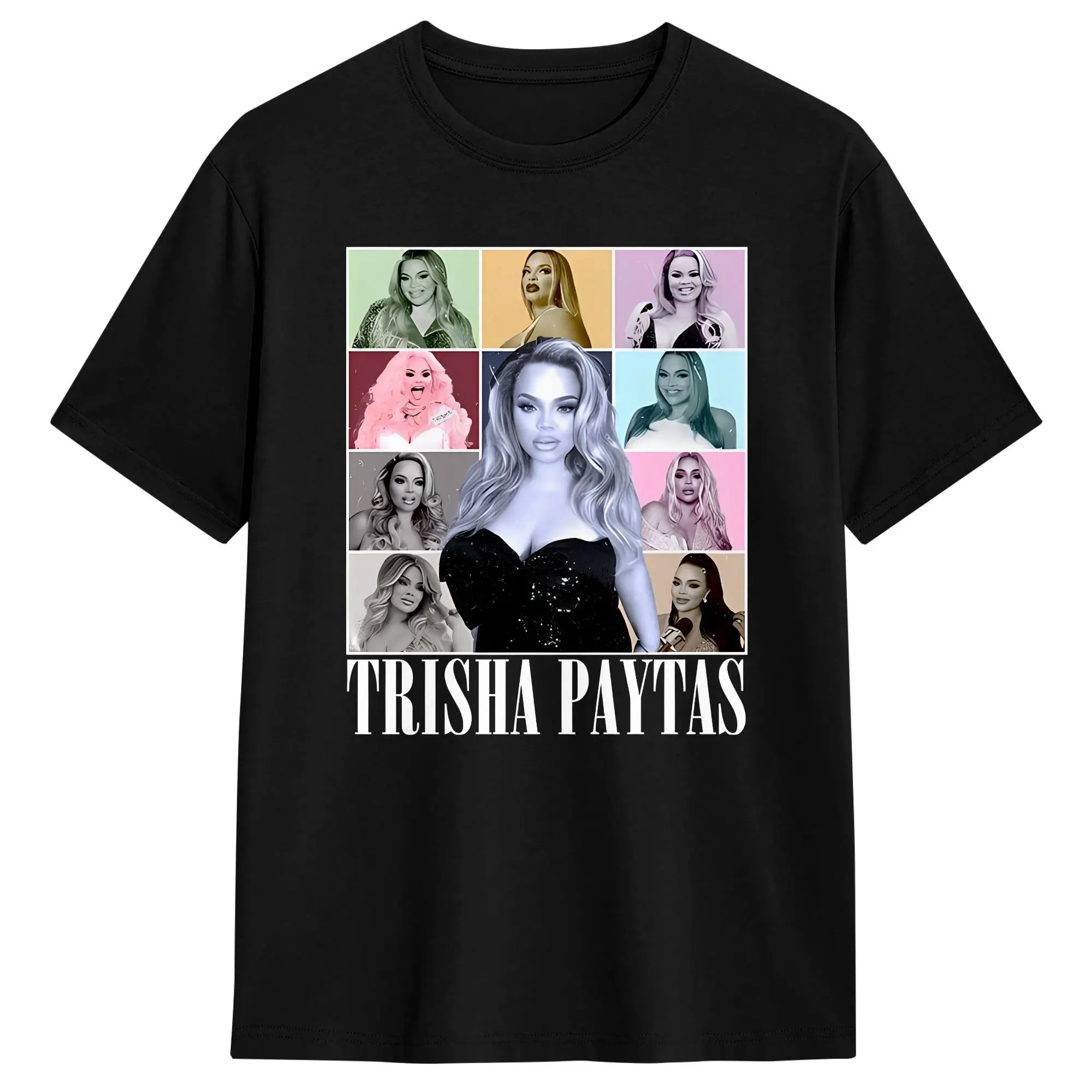 Trisha Paytas YouTuber  T Shirt Summer  Novelty T Shirts Men's 100% Cotton O Neck Plus Size Tees Short Sleeve Streetwear Tops