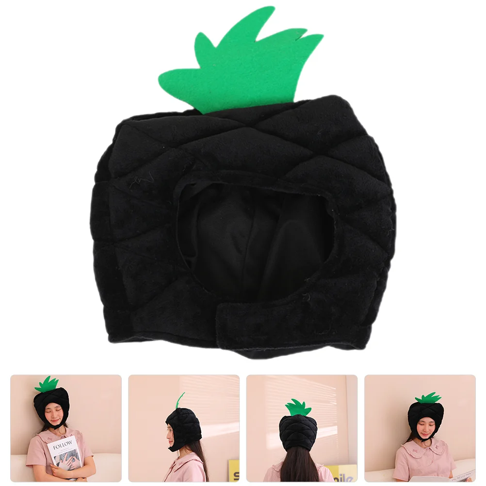 

1pcs Pineapple Costume Hat Cartoon Headgear For Photo Props Stage Performance Party Carnival Halloween Festival Accessory