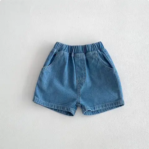 गर्मियों में शिशु लड़कों के लिए डेनिम शॉर्ट्स, बच्चों के लिए जींस पॉकेट शॉर्ट्स, बच्चों के पैंट, बेबी शॉर्ट्स, 1-4 साल के बच्चों के लिए आउटवियर, कैज़ुअल ट्राउज़र 10 best sales लड़कों के छोटे - №8