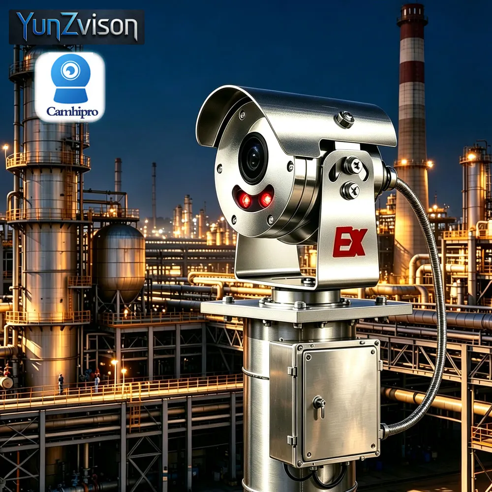 4K 8MP IMX415/5MP,Explosion-proof,304 Stainless Steel,RJ45 POE, 3.6mm,IR 30m 