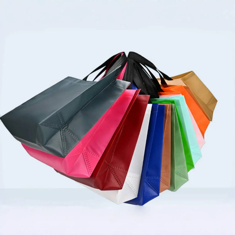 المرأة حقيبة تسوق قابلة للطي قابلة لإعادة الاستخدام صديقة للبيئة كبيرة للجنسين النسيج غير المنسوجة حقائب كتف حمل أكياس القماش البقالة الحقيبة #3