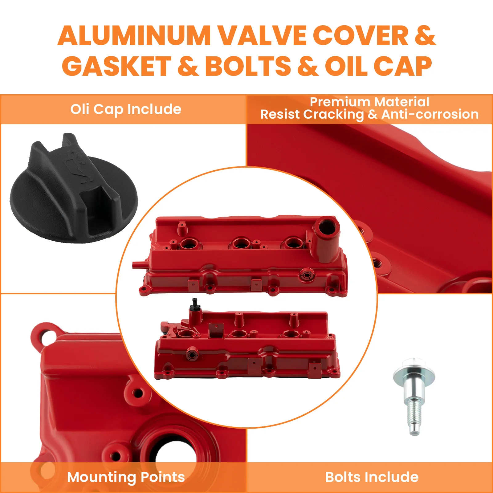 Joint de couvercle de soupape pour Nissan 350Z 3.5L V6 2003-2007, magasins VQ35DE, côté droit pour MF iti FX35 G35 M35