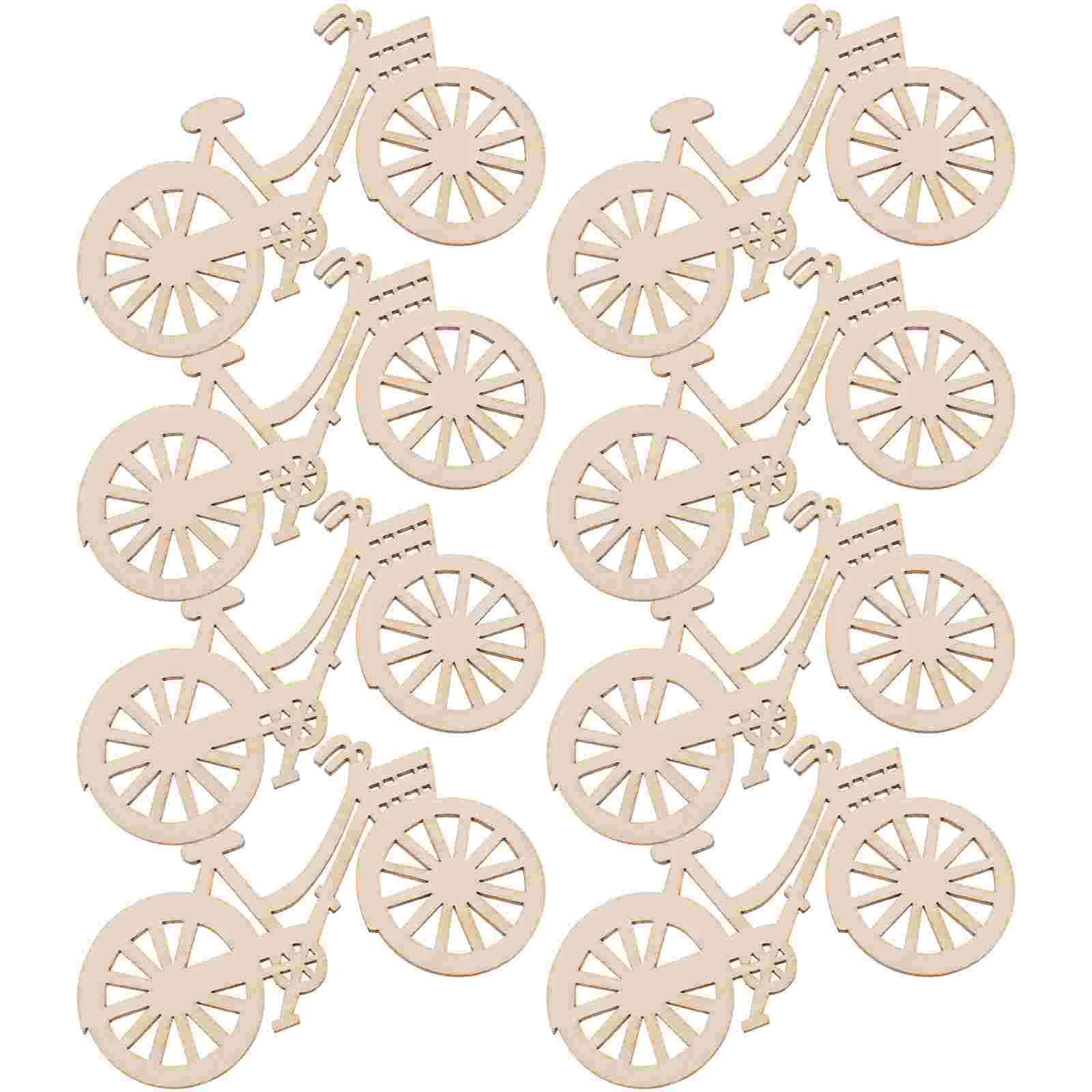 

12 Pcs Bicycle Model Mini House Miniature Tiny Bike Ornament Decor Dollhouse Furniture Models