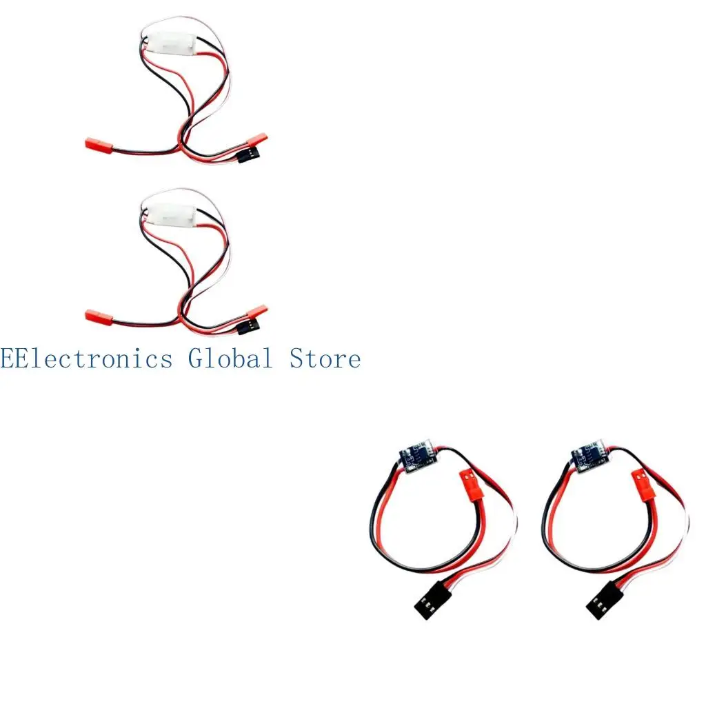 462B Copper Conductor Remote Power Switches Cable for Drones and Camera Accessory Wiring with Inline Harness, 2 Pack Set