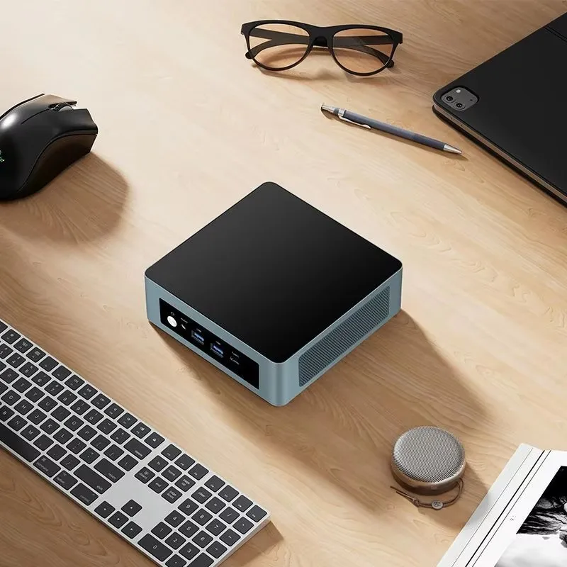 Cheap Office Home Mini PC AMD Ryzen 7 8845HS ES 5 7640HS ES Type-C Thunderbolt3 2xHDMI 2.0 Mini Computer NUC Windows 11 Pro