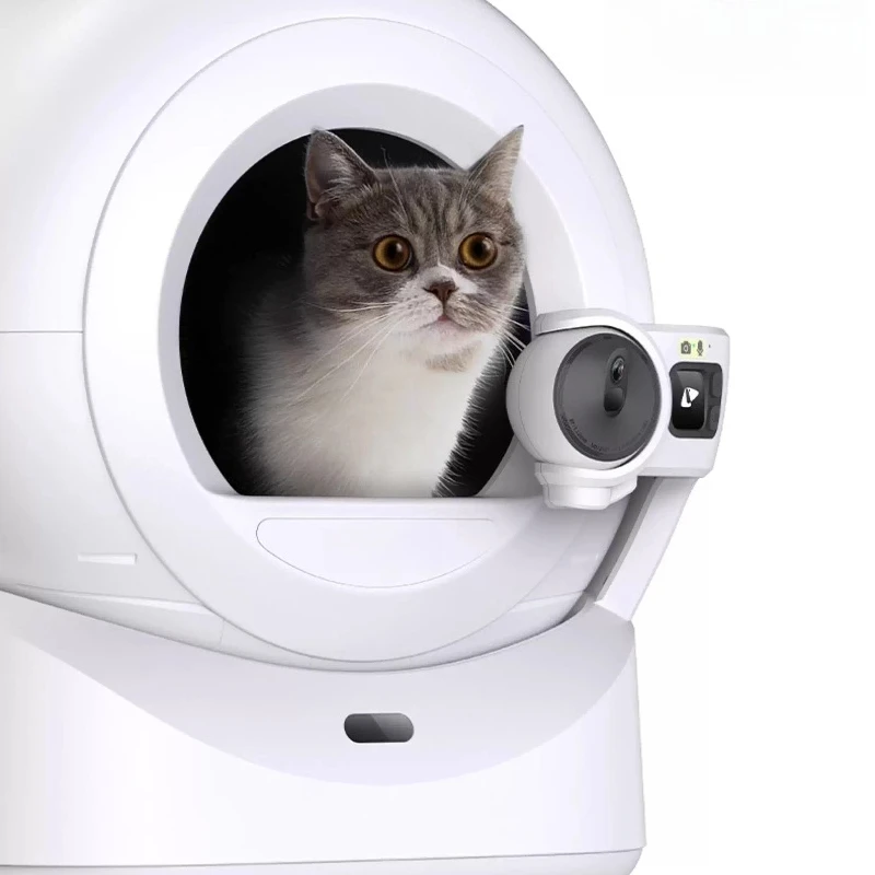 

Visual Automatic Cat Litter Box ULTRA Automatic Feeder Intelligent Water Dispenser Electric