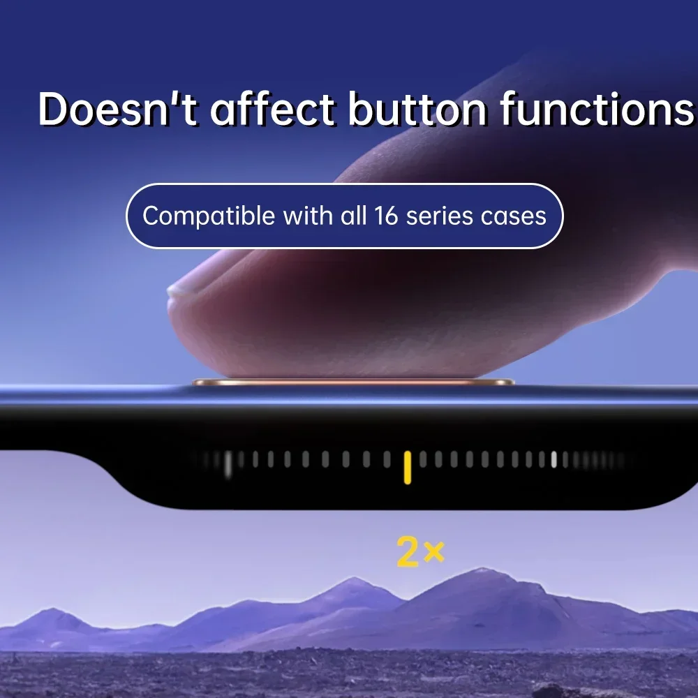 For iPhone 16 Pro Max Plus Touch Photo Camera Control Button Protective Cover Metal Frame with Capacitor Chip Phone Accessories