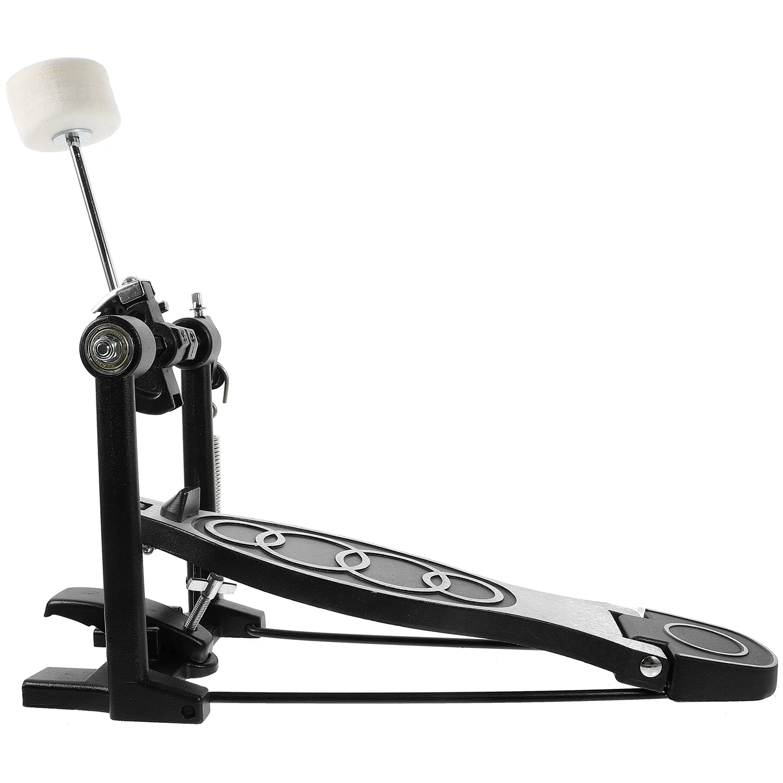 

Aluminum Alloy Single For Set Replacement Accessory Bass Kit Durable High Stability Easy Installation Drum Kit Pedal Replacement