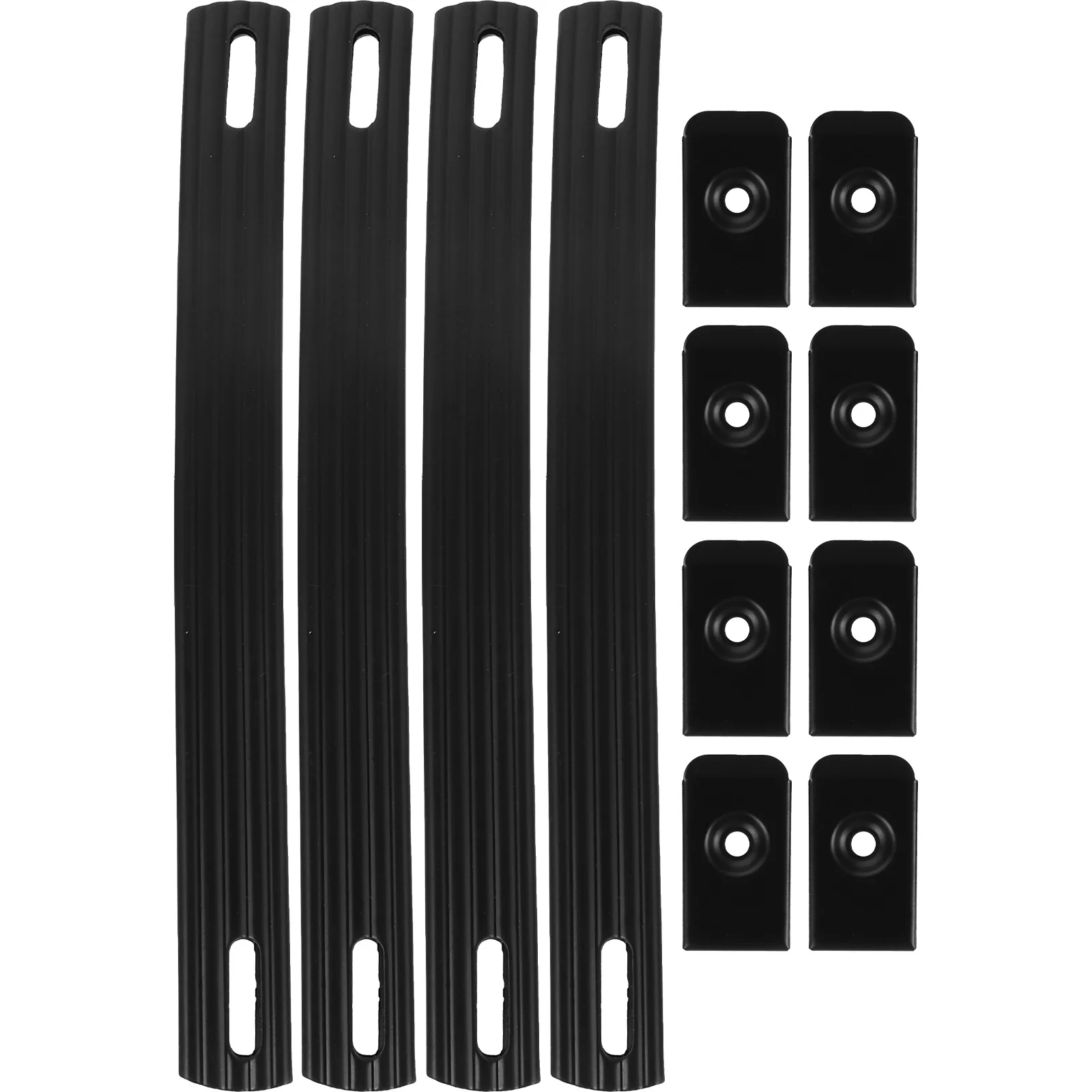 

4pcs Speaker Handle Strap Heavy Duty Pvc Iron Buckle Replacement For Amplifier Cabinet Tool Box Luggage Suitcase Grip