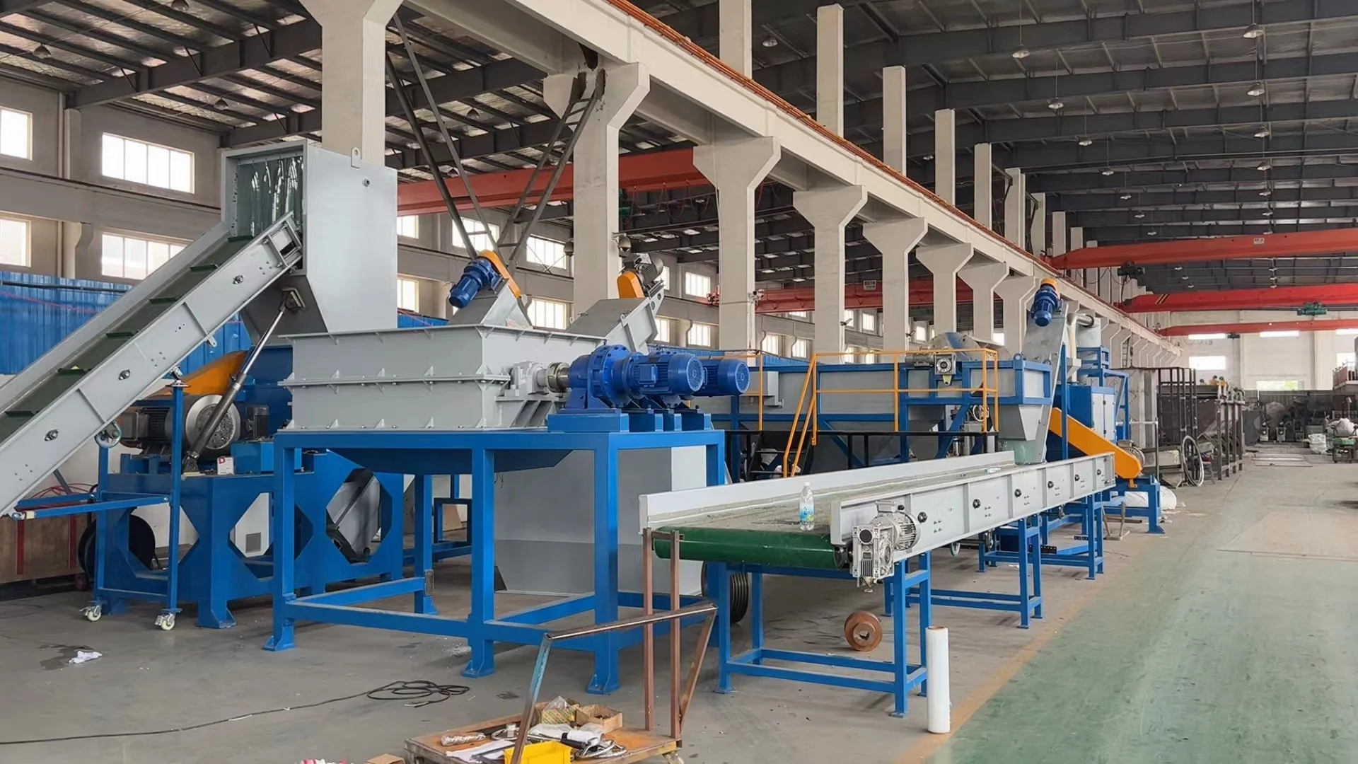 PE LDPE PP Films Bag Plastic Recycling Machine Washing Line Pet Washing Line Pet Bottle Flakes Waste Plastic Washing Customized