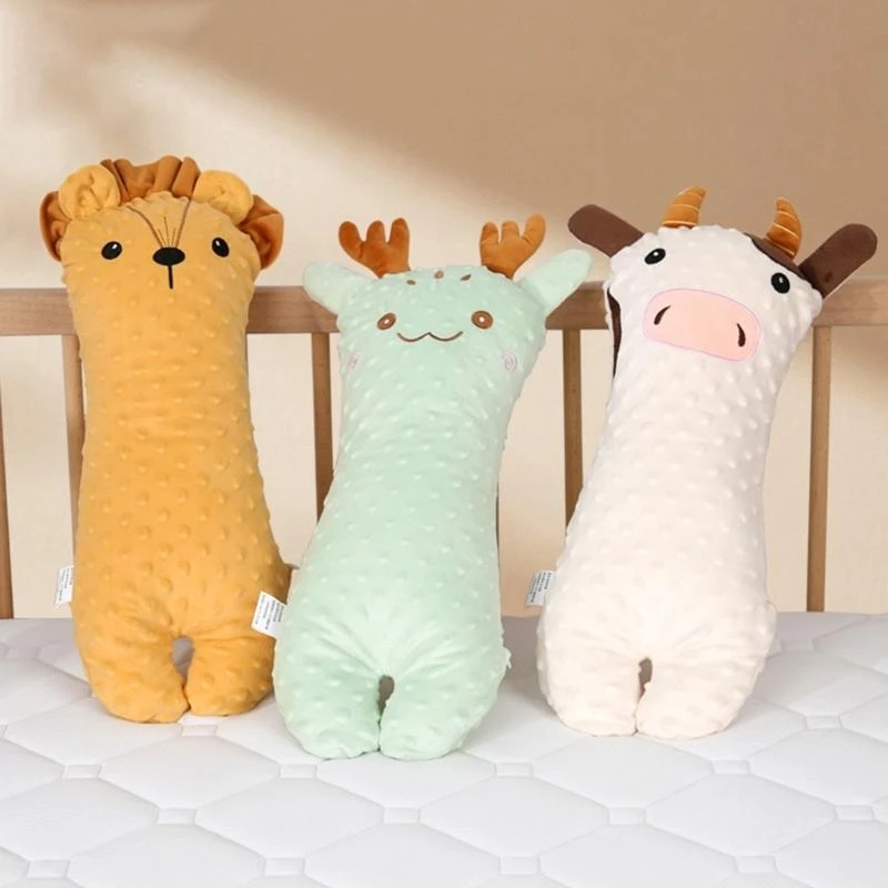 وسادة نوم جانبية J15U، دمية مريحة جميلة، لعبة مهدئة للنوم المريح