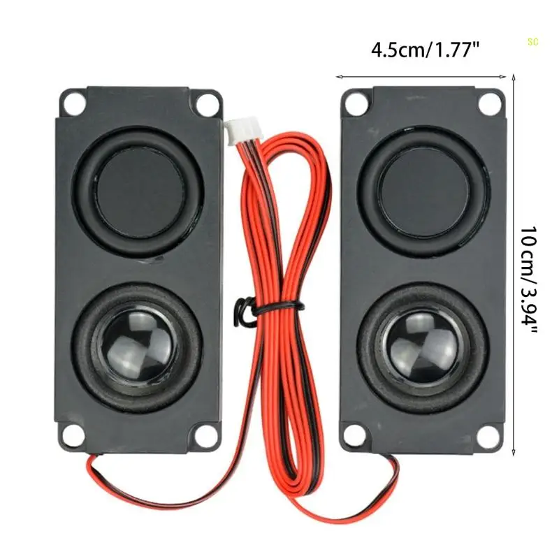 8Ohm 5W Altoparlante Stereo Woofer Altoparlante 10045 LED Altoparlante Altoparlante Dropshipping