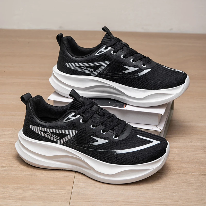 Running Shoes Men's Sports Breathable Lightweight Women's Comfortable Athletic Nonskid Sneakers