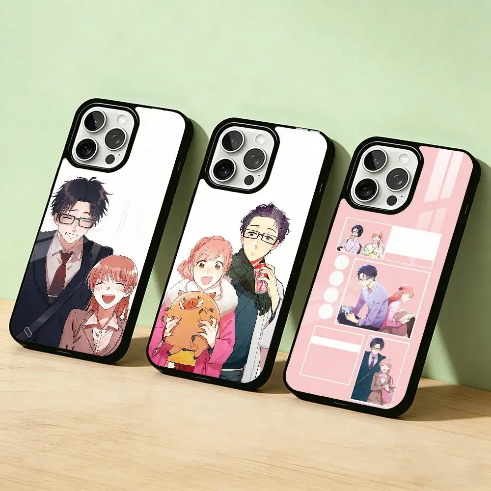 

AAA Fascinating N-Narumi and H-Hirotaka Phone Case For iPhone 17,16,15,14,13,12,11,Pro Max,Plus Candy Silver Cover