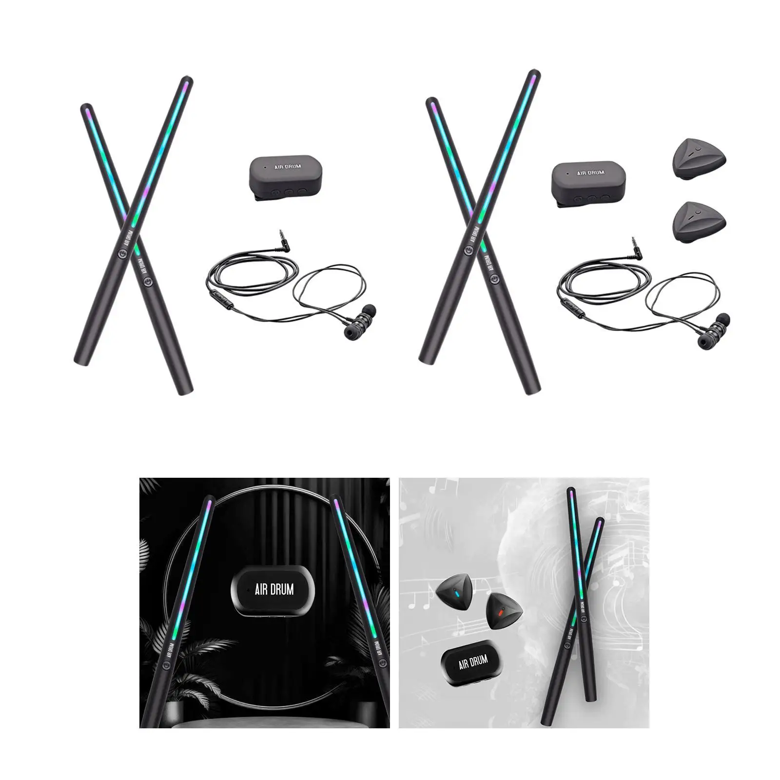 

Pocket Size Drum Set Electronic Drum Set for Studio Performace Professionals