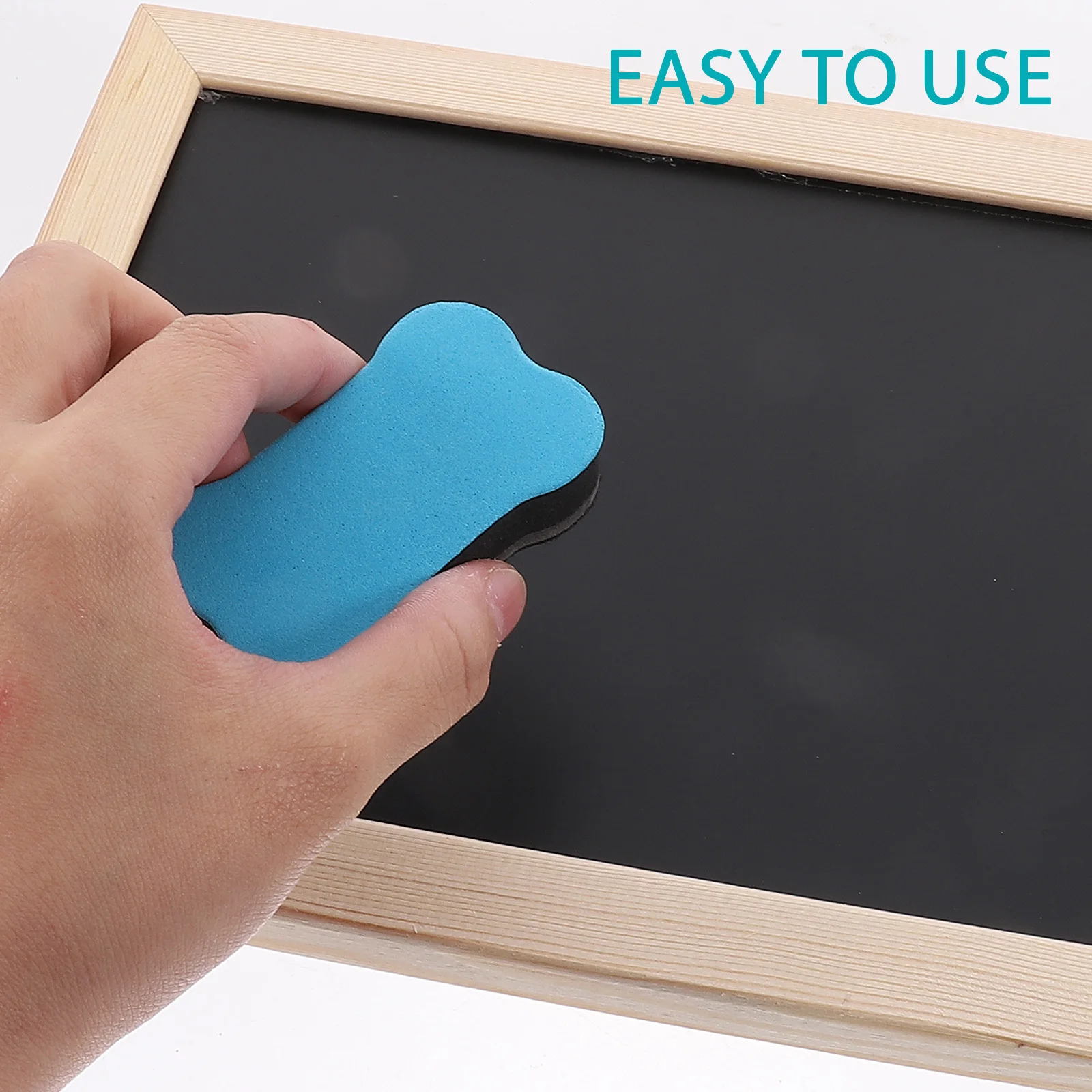 

1 set 1 Set Double-Sided Cork For Wall Hanging Memo Notice Blackboard Writing Small Bulletin Tack Board Wooden Message Pin Board