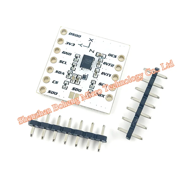 Moduł LSM6DSV + QMC6309 6-osiowy IMU 3-osiowy magnetometr SPI/I2C kompatybilny z DIY trackerami ruchu (np. SlimeVR / Smol Slime) — zdjęcie produktu 4