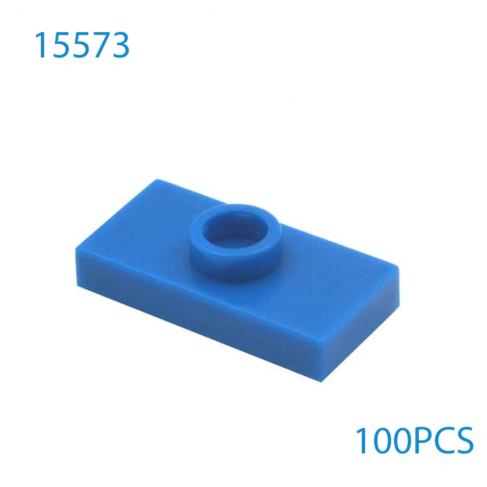 100 قطعة MOC بنة لوحة تعديل 1x2 مع 1 مسمار تجميع متوافق 15573 الطوب ألعاب البناء هدايا عيد الميلاد