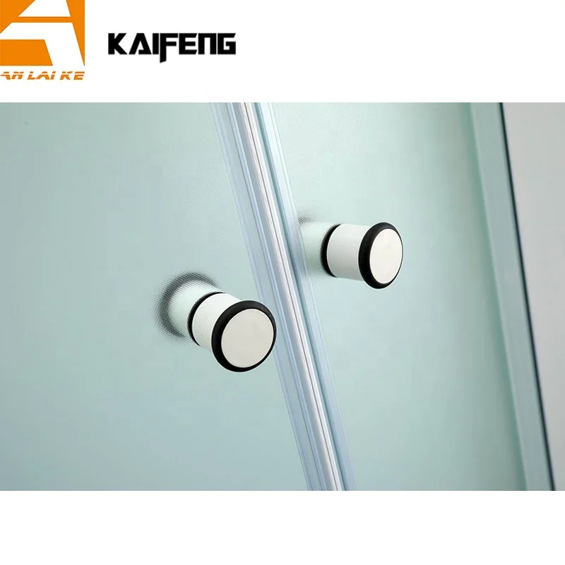 Cheap Corner Complete Shower Room KF-315 Sliding Door Shower Cabin Small Size 80x80CM 90x90CM Tempered Glass Enclosed