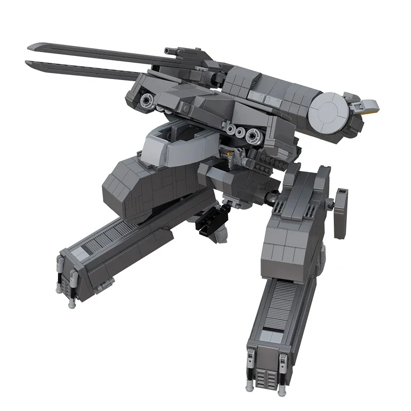 Serie de juegos Stealth Mechs Rex Robot de bloques de construcción MOC Metal engranaje batalla Mecha ensamblaje modelo rompecabezas niños juguete regalo de cumpleaños