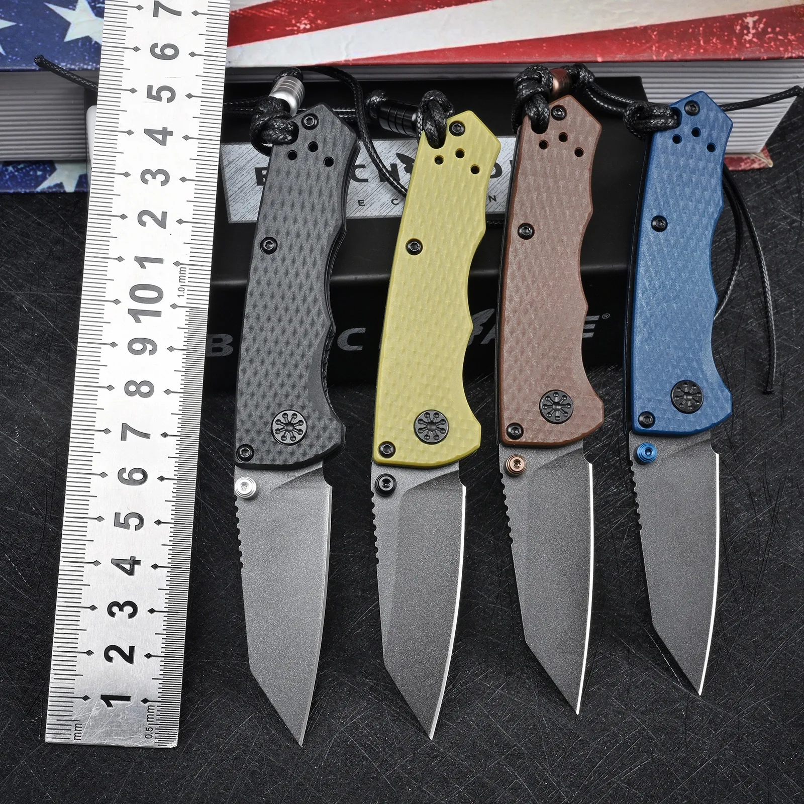 

M4 Steel Camping Folding Knife for Men High Hardness Survival Military Outdoor Tactical Pocket Knives for Hunting and Fishing