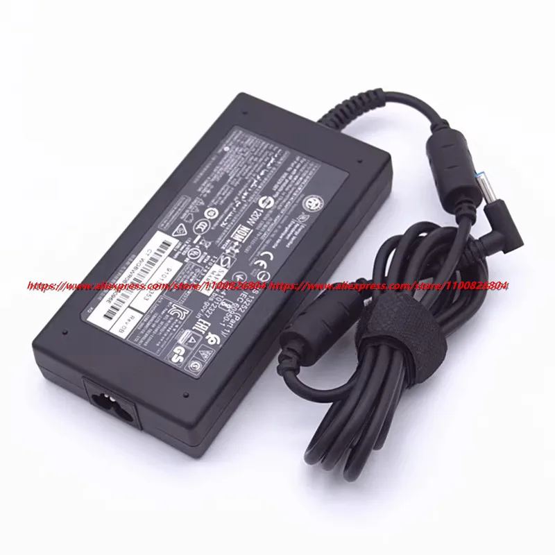 حقيقي HSTNN-CA25 19.5V 6.15A 120W HSTNN-LA25 محمول AC محول ل HP ENVY 15 17 15-J013TX J005TX 5003TX شاحن التيار الكهربائي #5