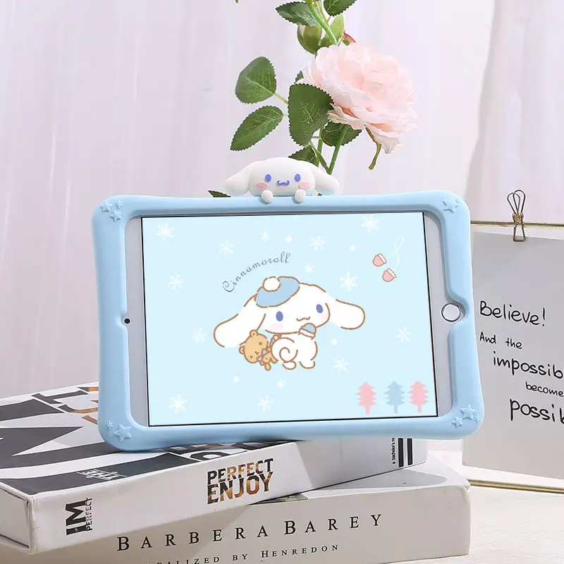 

Sanrio Protective Shell Cinnamoroll Ipad Protective Case 10.2 Cun 9.7Cun Silicone 2/3/4/5/6/7/8/9 Generation Mini Anti-Drop Case