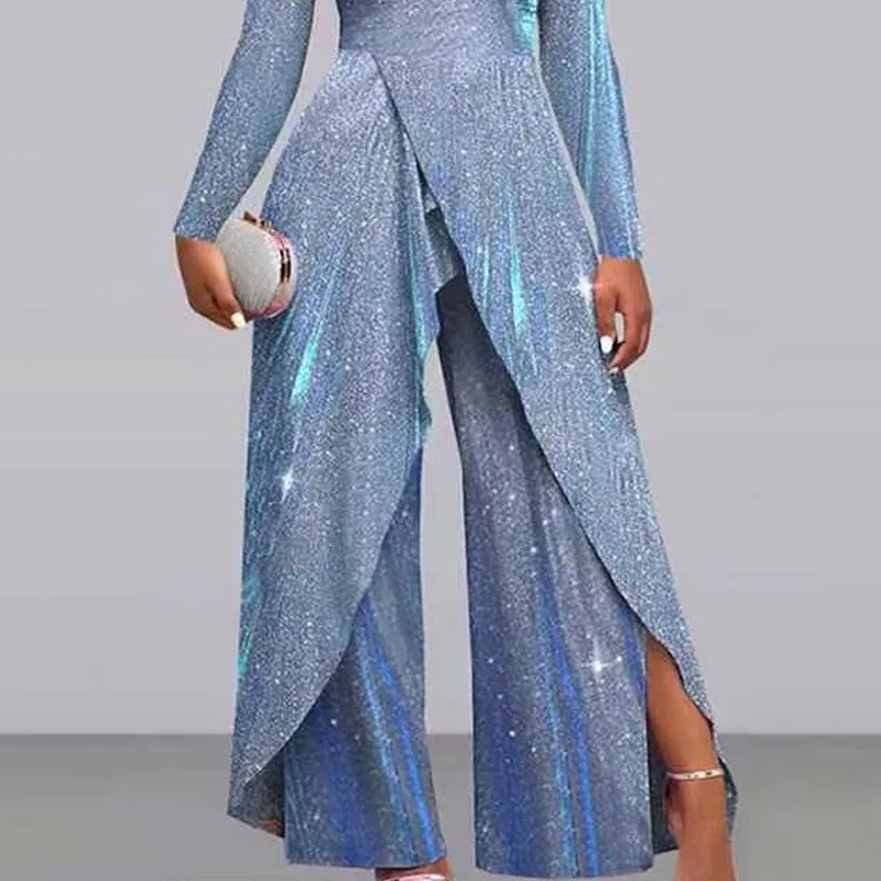 Sequined Set with Sequin Harajuku Style Mini Skirt Sleeveless Frayed Edge Japanese Korean Casual Spring Autumn Women Jumpsuit