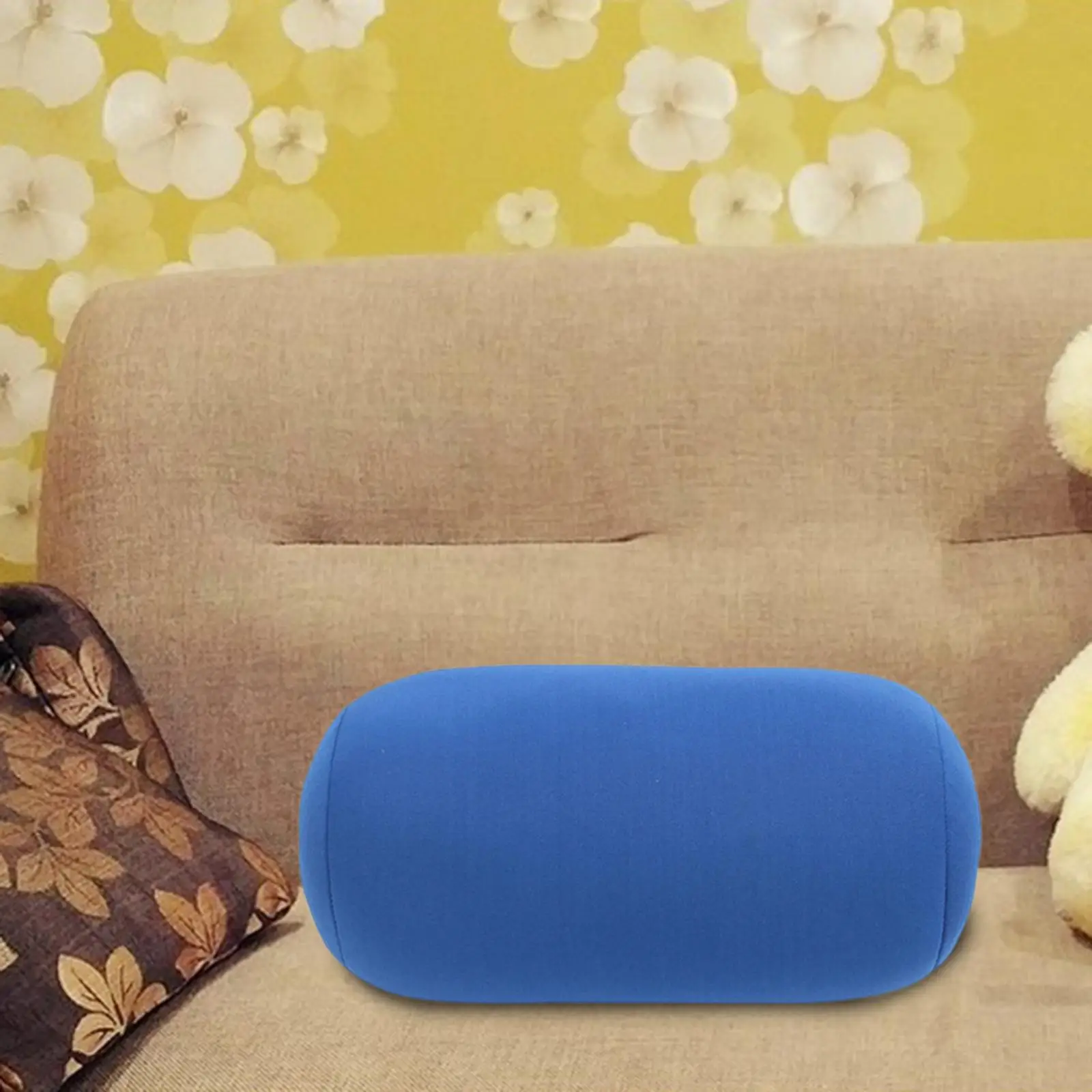 قطعتان من أنبوب الوسادة مع غطاء قابل للإزالة للرأس الخلفي المقاوم للغبار في المنزل، أزرق #1