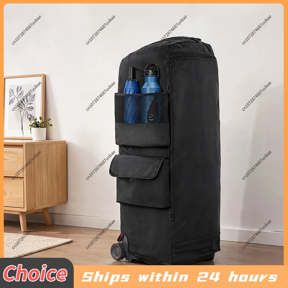 For JBL Partybox Portable Speaker Dust Case with Mic Pocket Double-Sided Speaker Storage Bags Zipper Closure for Outdoor Travel