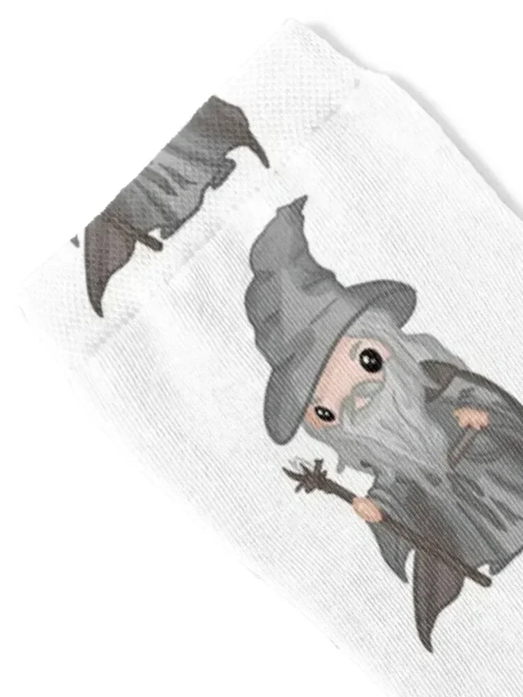 Cute Gandalf Cartoon Socks tennis Wholesale christmas stocking Men Socks Luxury Brand Women's