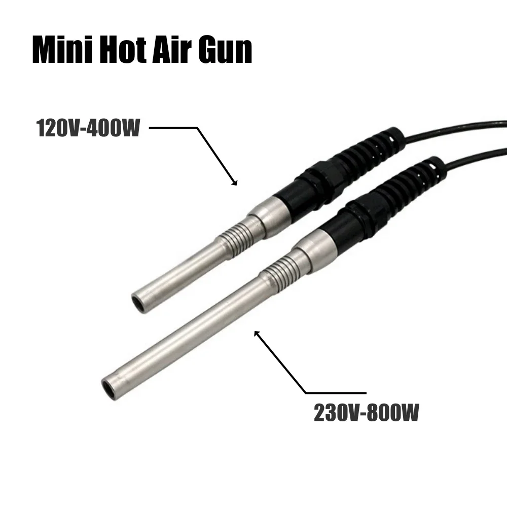 

800W Mini Hot Air Gun Portable Small Heater Blower for Packaging Drying Air Heating Machine
