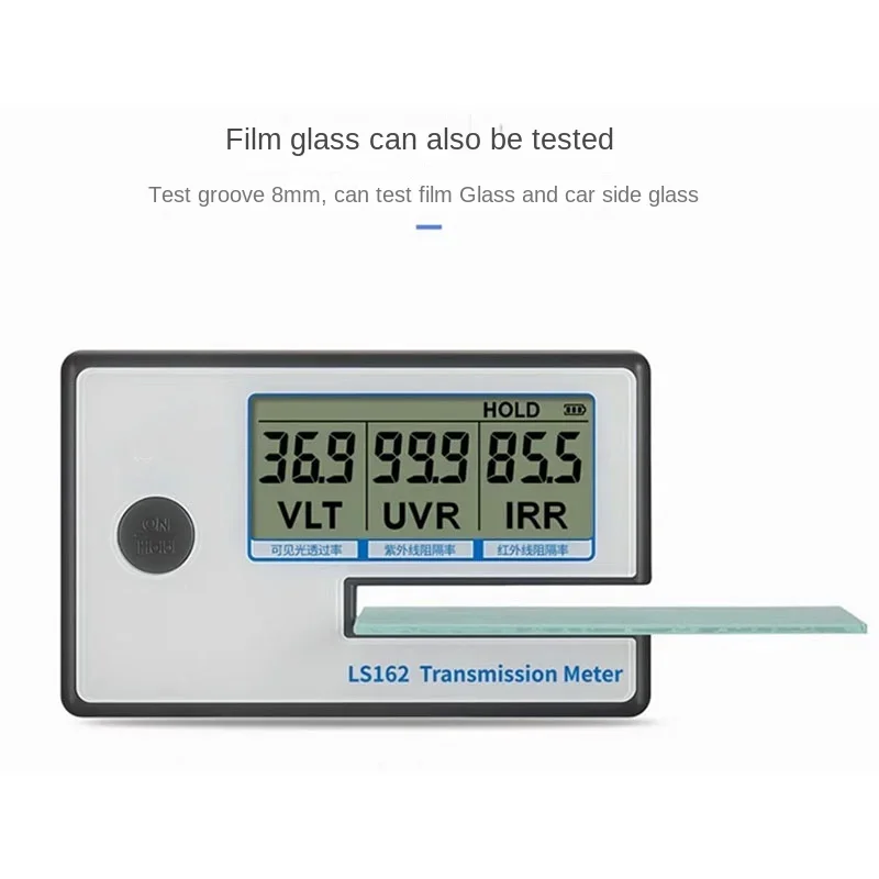 Ls162 Window Film Transmittance Meter Solar Film Tester 940nm Infrared 365nm Ultraviolet Wavelength for Quality Control