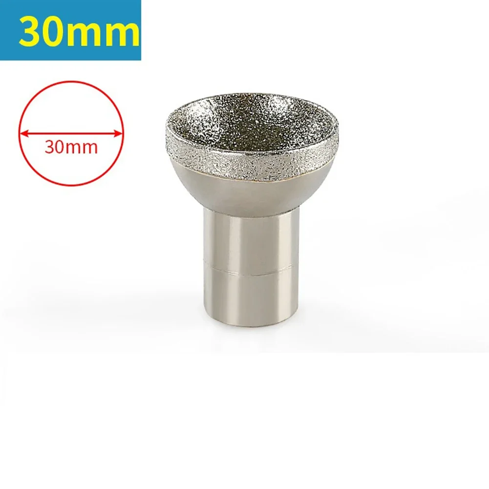 Imagem -03 - Cabeça Durável Broca de Moagem Diamante Cabeça de Moagem Diamante Montado Ponto M10x1.5 Esférico para Polimento Jade