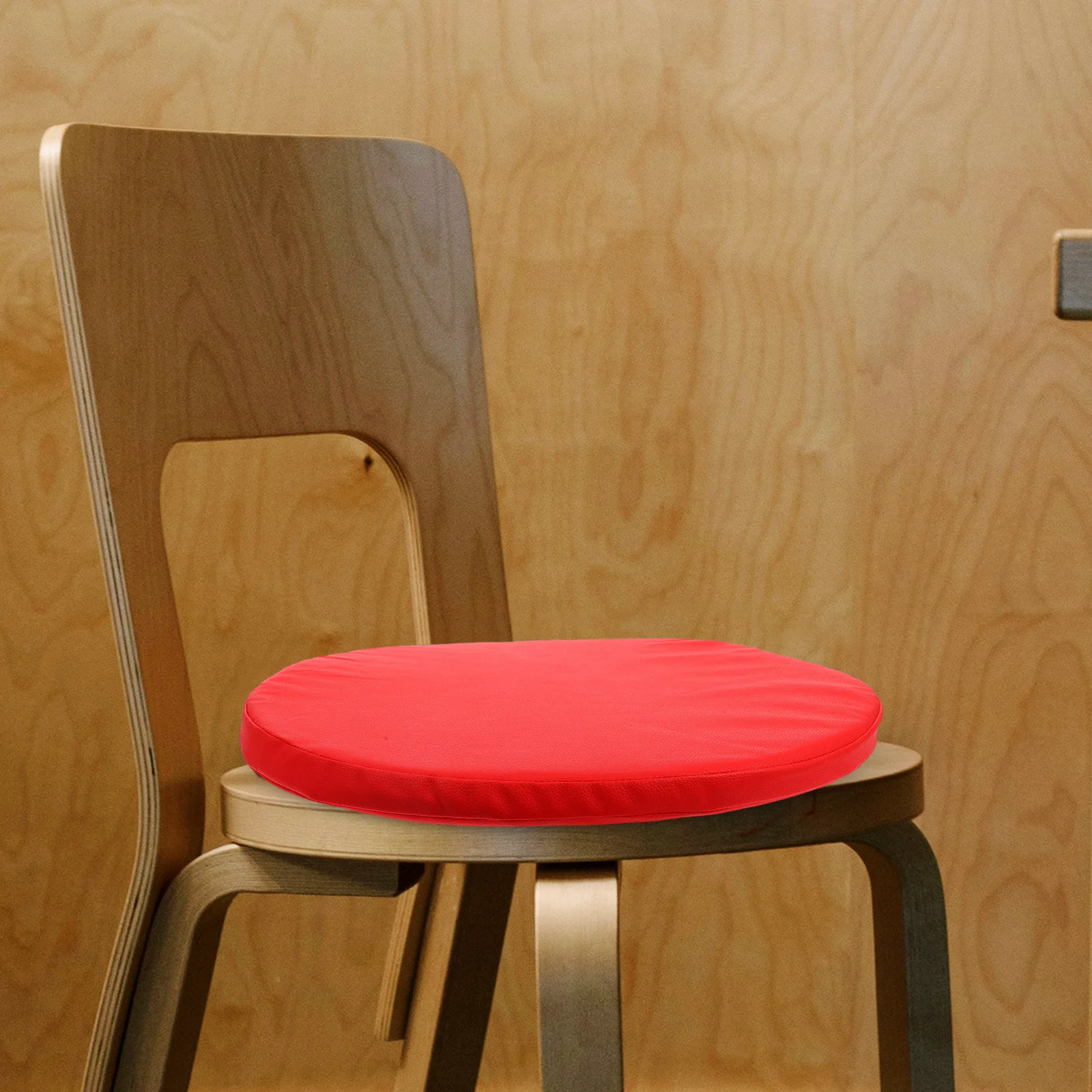 

1pc 【】Round Chair Cushion Outdoor Portable Seat Pad Carry Handle Floor Cushions Camping Picnic Patio Slip Resistant