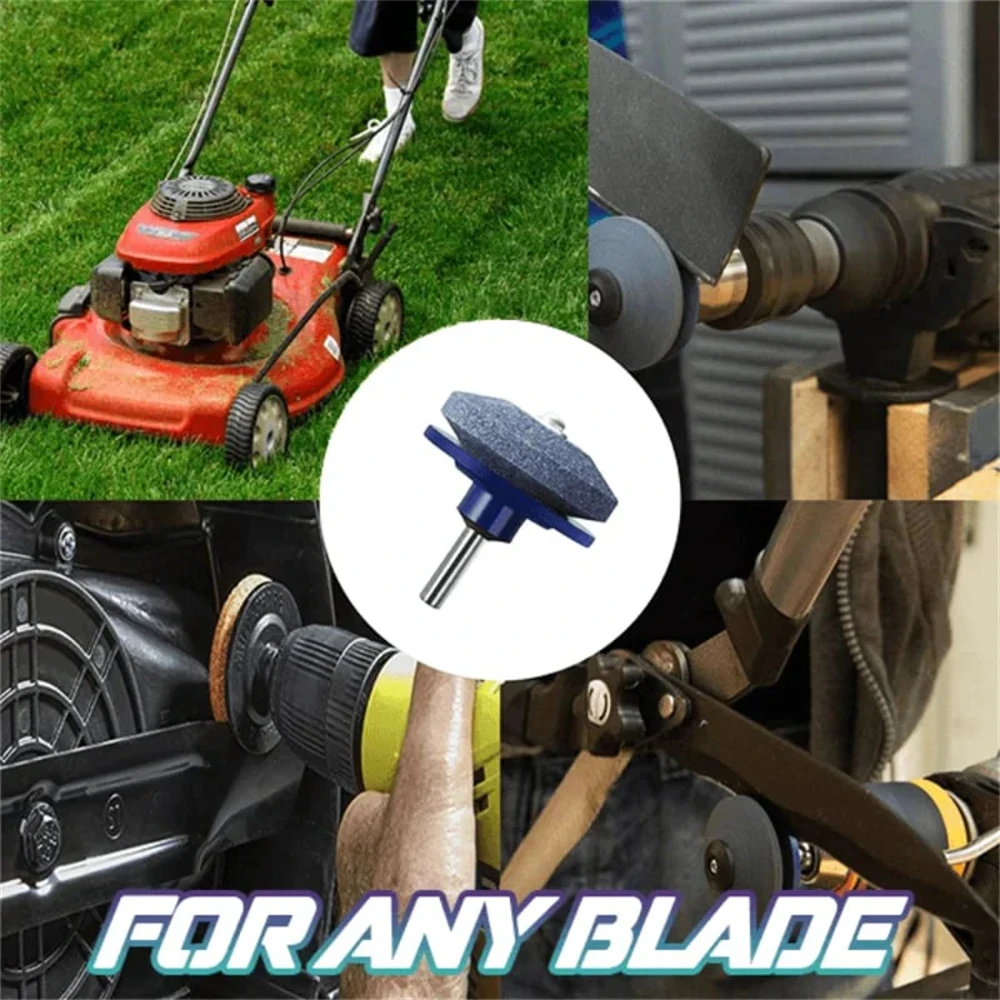 Mower Sharpener Lawn Mower Sharpener Faster Blade Sharpener Grinding Garden Tools Rotary Garden Lawn Mower Parts