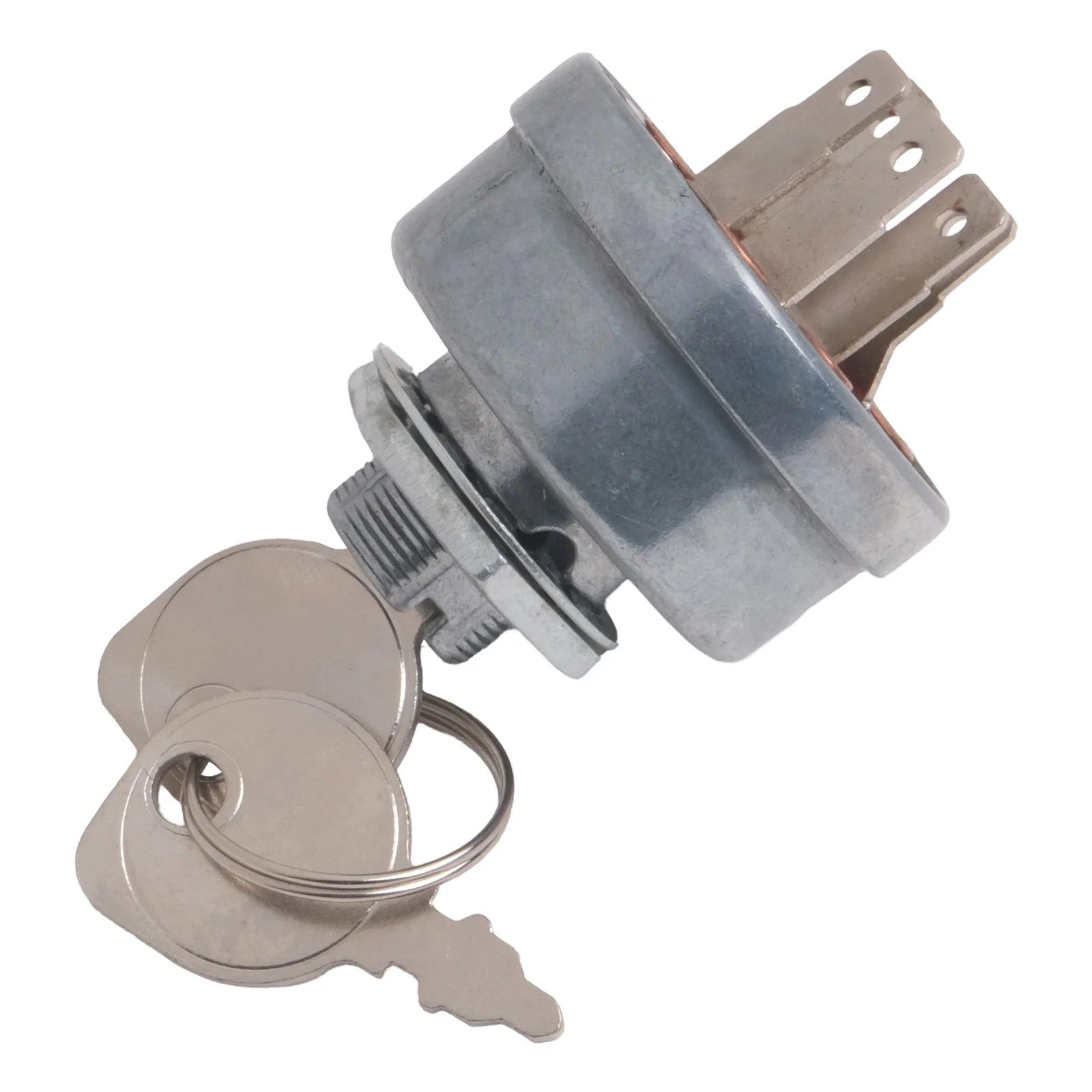 Ignition Starter Switch Set for Lawn Equipment Featuring Two Keys Compatible with Various Model Numbers Including 158913