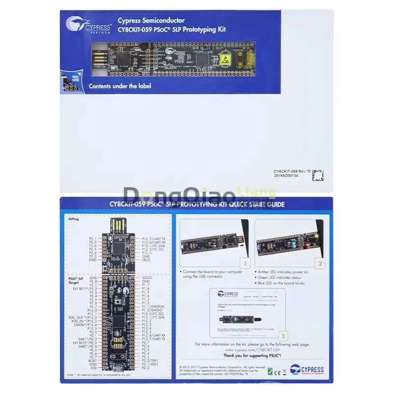 CY8CKIT-059 PSoC5 LP CY8C5888LTI-LP097 CYPRESS development board