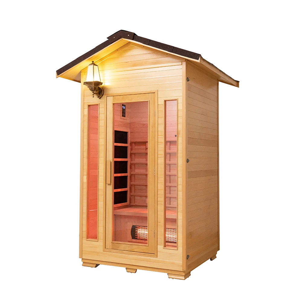 2 Person Far Infrared Outdoor Sauna Room