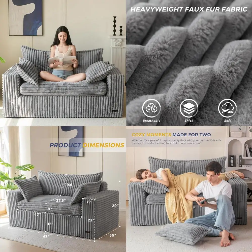 

Woolino Sheepskin Luxuriously Soft Fluffy Rug for Bedroom, 100% Natural Australian Merino Wool Lambskin Baby Carpet - Flax