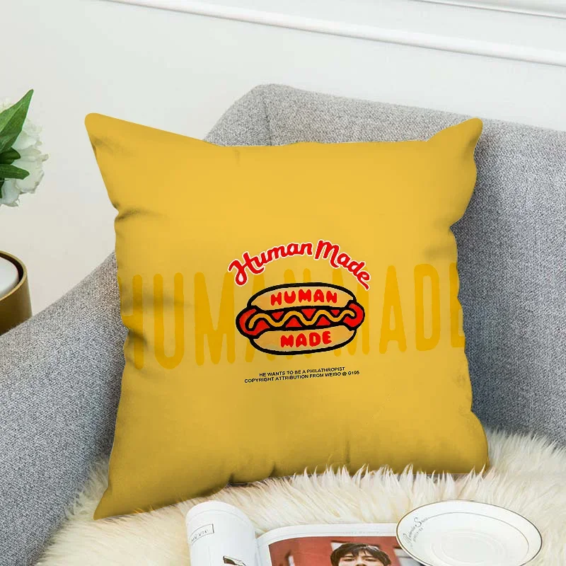 H-human Made Pillowcase Cushion Cover 40*40 Cushions Home Decor Decorative Pillow Covers for Sofa Car Decoration Pilow Cases