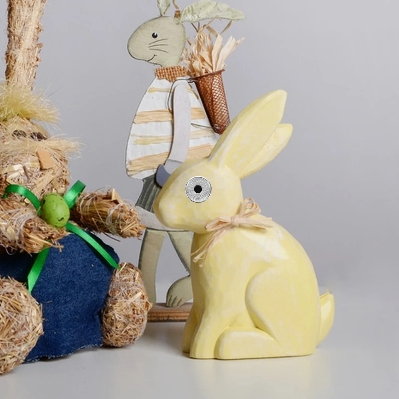 

100 шт., солнечные украшения животных, световые бусины, пластиковый прожектор, абажур, садовая статуя, глаза, уличный ночник, водонепроницаемый чехол