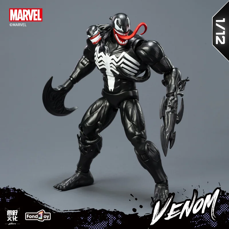 

Fondjoy Marvel Comic Version Venom Сборные модели 1/12 Масштаб Venom Фигурка Коллекция украшений Настольная игрушка Подарок на день рождения